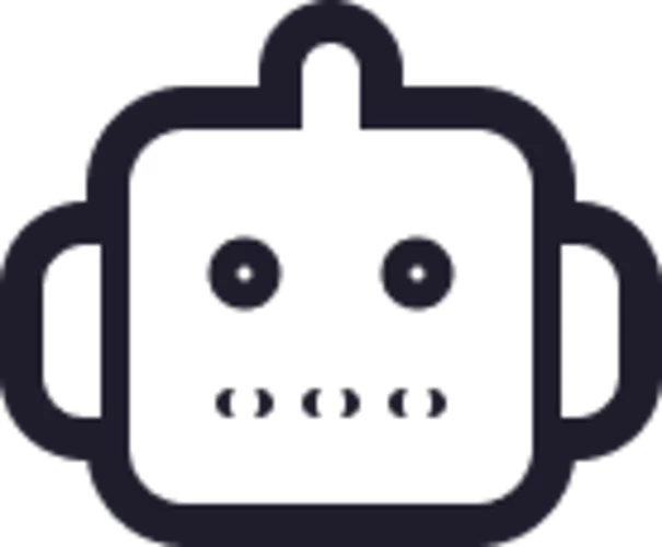 Roboter-Kopf als Symbol für KI