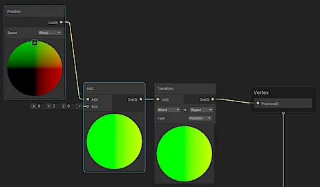 Benutzeroberfläche einer 3D-Software