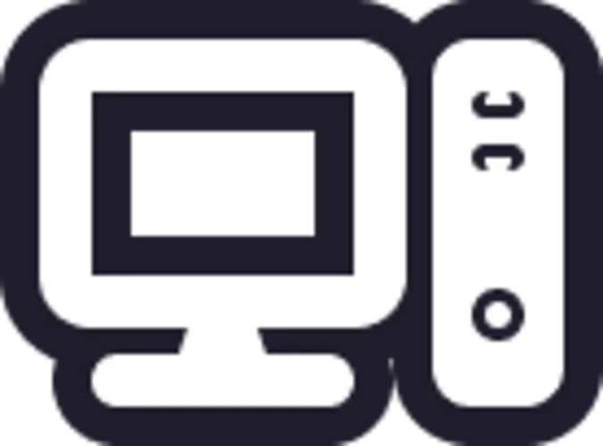 Bildschirm und CPU