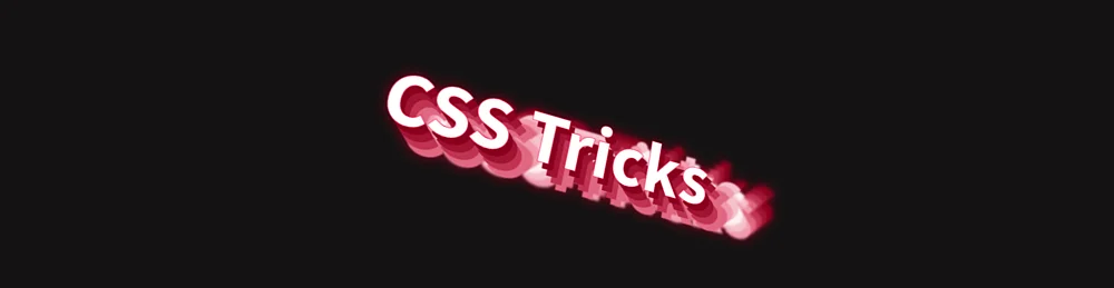 CSS Tricks Logo mit leuchtendem Effekt